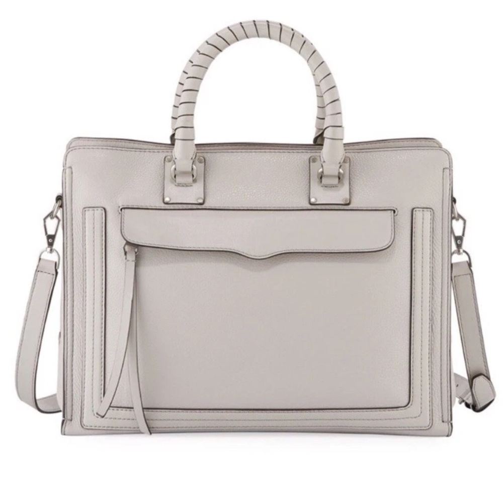REBECCA MINKOFF➕Bree Large Leather Satchel